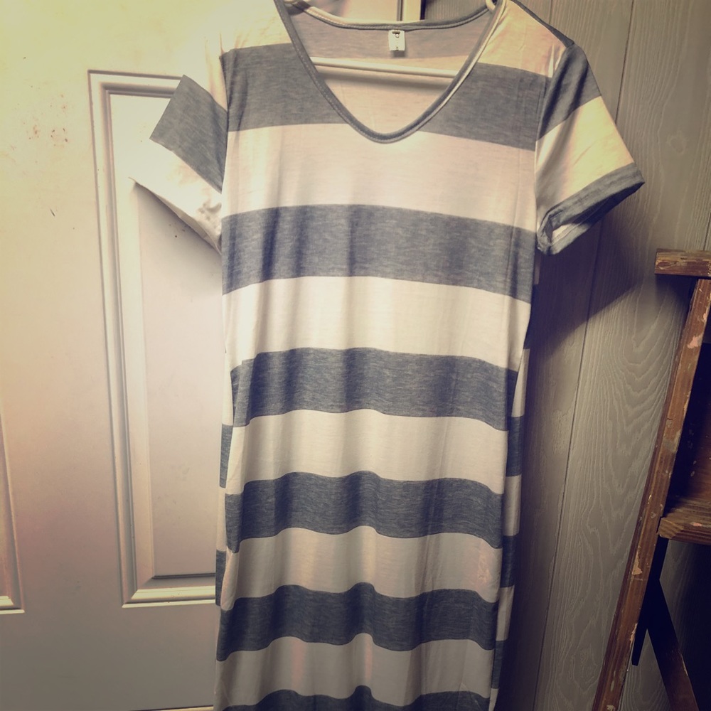 Long T shirt dress